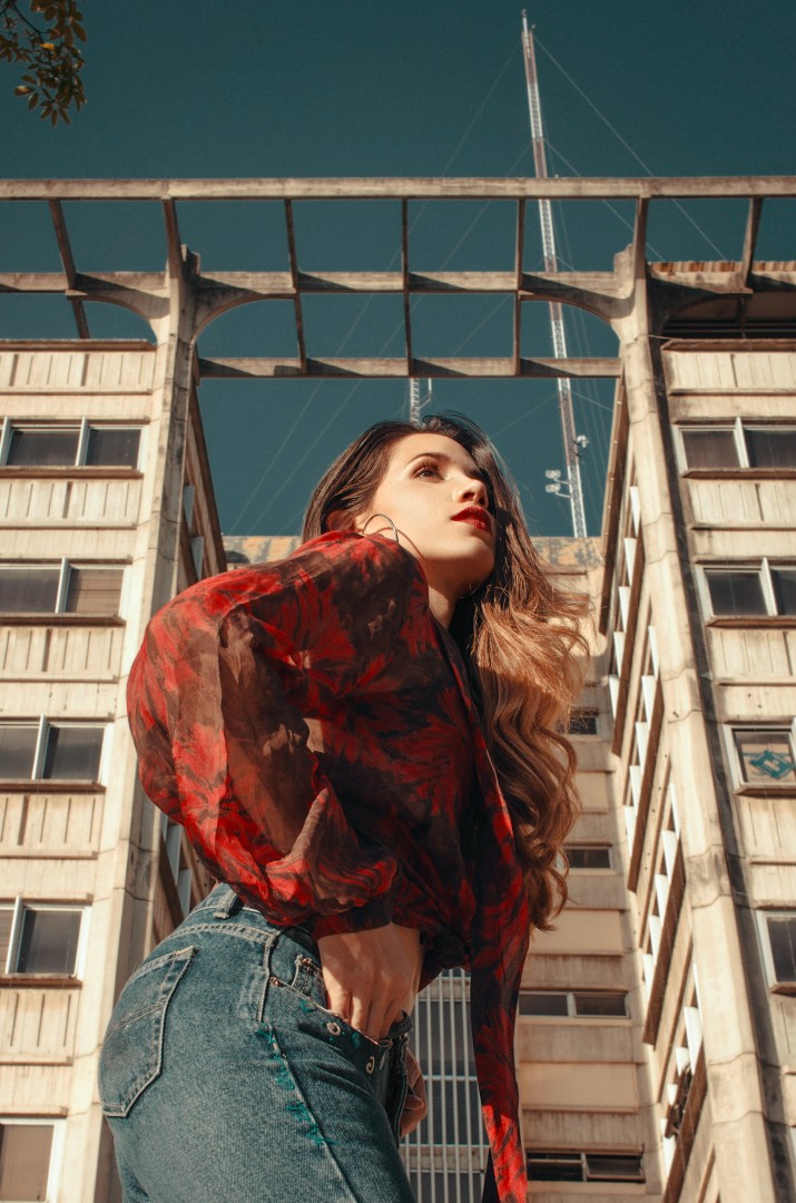 Urban Low Angle Fashion Shot